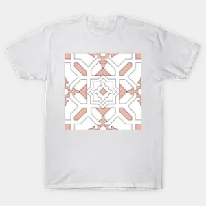 Mosaic Art Tile Design T-Shirt